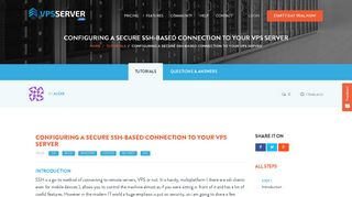
                            9. Configuring a secure SSH-based connection to your VPS server ...
