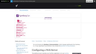 
                            4. Configuring a Web Server (Symfony Docs)