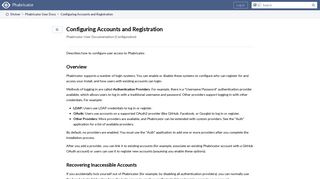 
                            2. Configuring Accounts and Registration - Phabricator