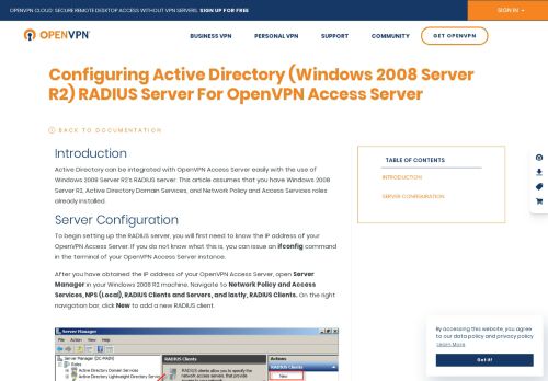 
                            10. Configuring Active Directory (Windows 2008 Server R2) RADIUS ...