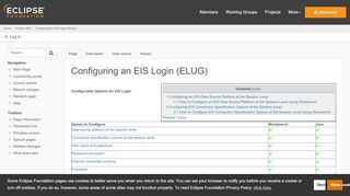 
                            8. Configuring an EIS Login (ELUG) - Eclipsepedia