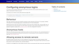 
                            1. Configuring anonymous logins – Prosody IM