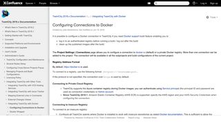 
                            2. Configuring Connections to Docker - TeamCity 2018.x Documentation ...