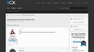 
                            5. Configuring D-Link DVG 5121SP ATA | 3CX - Software Based VoIP IP ...
