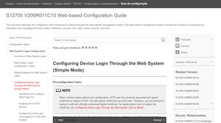 
                            9. Configuring Device Login Through the Web System (Simple Mode ...