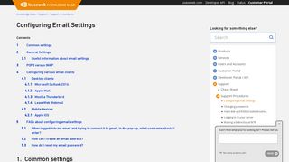 
                            3. Configuring Email Settings - Leaseweb Knowledge Base