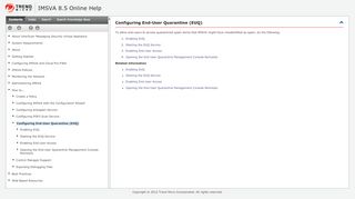 
                            6. Configuring End-User Quarantine (EUQ) - Trend Micro