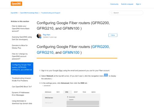 
                            12. Configuring Google Fiber routers (GFRG200, GFRG210, and ...