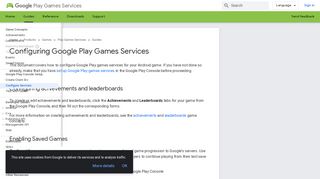 
                            12. Configuring Google Play Games Services - Google Developers