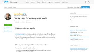 
                            4. Configuring JDK settings with NWDI | SAP Blogs