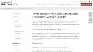
                            12. Configuring Login Two-Factor Authentication with RSA SecurID.