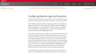 
                            10. Configuring Remote Login and Execution - Linux Network ...