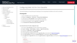 
                            10. Configuring SAML SSO for Citrix ShareFile - ManageEngine