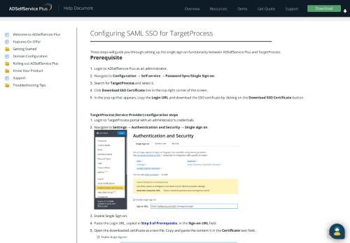 
                            5. Configuring SAML SSO for TargetProcess - ManageEngine