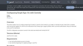 
                            9. Configuring Single Sign-On with Centrify | Knowledge Base | Jamf ...