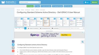 
                            3. Configuring Standard Schema Active Directory - Dell IDRAC 8 User ...