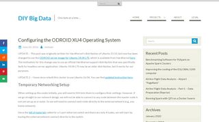 
                            7. Configuring the ODROID XU4 Operating System – DIY Big Data