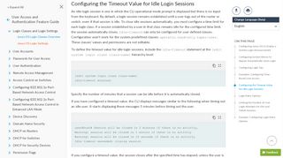 
                            11. Configuring the Timeout Value for Idle Login Sessions - TechLibrary ...