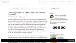 
                            8. Configuring VCSA 6.0 as vSphere Web Client Server for vSphere 5.5