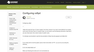 
                            12. Configuring vsftpd – Blacknight - Customer Service / Technical ...