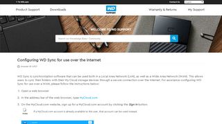 
                            12. Configuring WD Sync for use over the Internet | WD Support