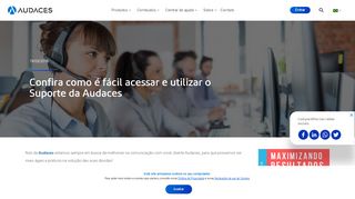 
                            6. Confira como é fácil acessar e utilizar o Suporte da Audaces