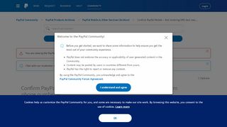 
                            5. Confirm PayPal Mobile - Not receiving SMS text mes... - Page 2 ...