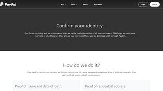 
                            13. Confirm Your Identity for a Safe & Secure Transaction - PayPal ...