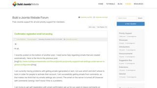 
                            9. Confirmation registration email not sending - Build a Joomla Website