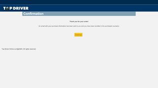 
                            4. Confirmation - Top Driver Online