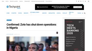 
                            9. Confirmed: Zoto has shut down operations in Nigeria - Techpoint.Africa