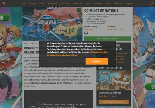
                            6. Conflict of Nations kostenlos spielen | Browsergames.de