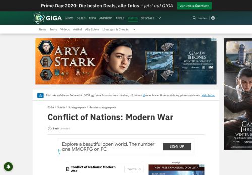 
                            12. Conflict of Nations: Modern War - Giga