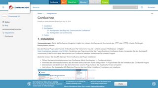 
                            7. Confluence - Communote 3.1 - Communardo Supportportal