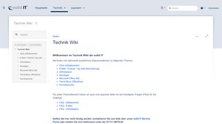 
                            2. Confluence Mobil - solid IT Wiki - solid IT GmbH