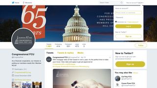 
                            5. Congressional FCU (@CongressFed) | Twitter