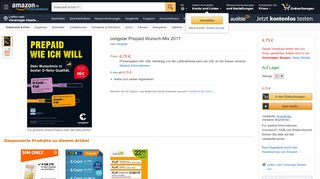 
                            10. congstar Prepaid Wunsch-Mix 2017: Amazon.de: Elektronik