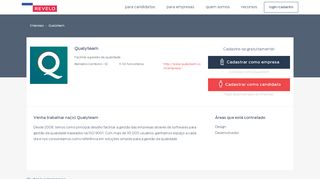 
                            9. Conheça a empresa Qualyteam | Revelo