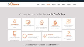 
                            2. Conheça as soluções da Orbium para atendimento ao cliente. | Site ...