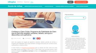 
                            6. Conheça o Claro Clube: aparelhos, serviços e descontosOktoplus