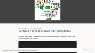 
                            2. Conheça três redes sociais 100% brasileiras – Hub Brasília