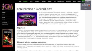 
                            12. Conhecendo o Jackpot City