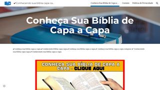 
                            12. Conhecendo sua bíblia capa capa [2018] - Google Sites