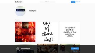 
                            12. #conject hashtag on Instagram • Photos and Videos