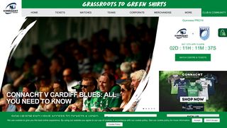 
                            2. Connacht Rugby | Homepage