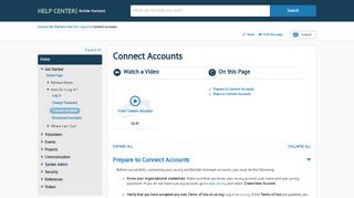 
                            7. Connect Accounts - HELP CENTER - jw.org