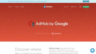 
                            7. Connect AdMob to Track your profits in real-time | Databox