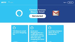 
                            3. Connect Amazon Alexa to Gmail - IFTTT.com