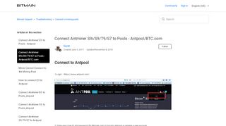 
                            2. Connect Antminer S9i/S9/T9/S7 to Pools - Antpool/BTC.com – Bitmain ...