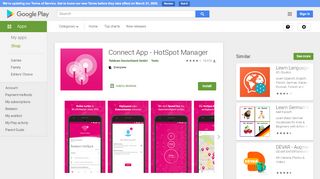 
                            10. Connect App - HotSpot Manager – Apps bei Google Play
